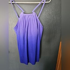 MagicSuit purple ombre tankini Size 10